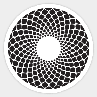 Fibonacci Sequence: Basket Pattern Sticker